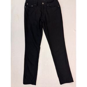 J. Hilburn PWimberly Black Pants W29 Skinny Luxe Wool Cashmere Business Casual